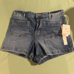 Classic Blue Jean Shorts for Women